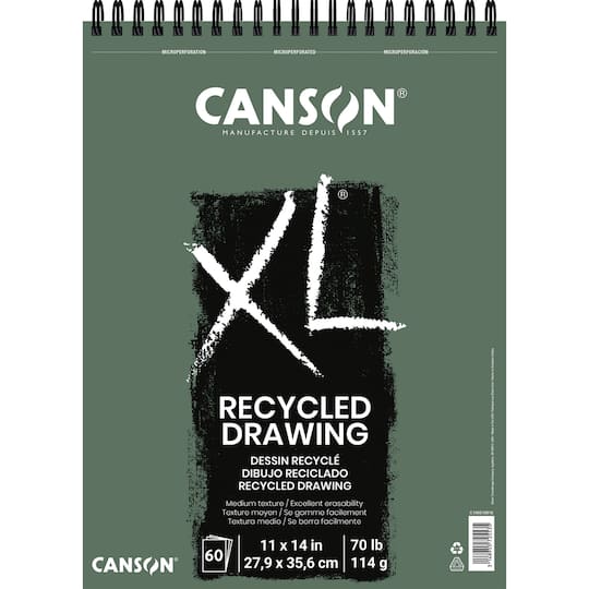 Canson® XL® Recycled Drawing Pad